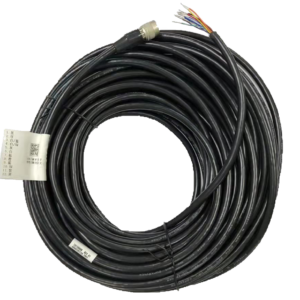 Power & I/O Cable, P10 12-pin, Female to Open, 7 m