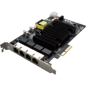Quad ports WX1860 POE Ethernet Adaptors