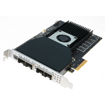 XoF SFP+ Frame Grabbers V3.0,4 ports