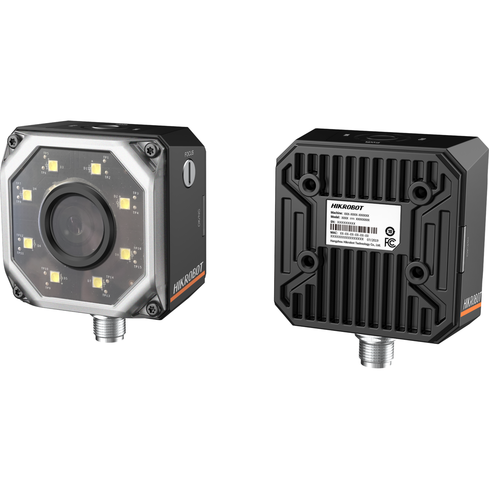 Compact Industrial Code Reader, 12mm Mechanical Autofocus len 1.6MP PRO Series