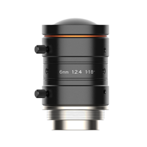 C-Mount Lens, 6mm, F2.4, 1/1.8″, 10MP