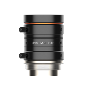 C-Mount Lens, 8mm, F2.4, 1/1.8″, 10MP