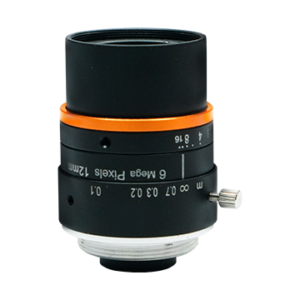 C-Mount Lens, 12mm, F2.8, 1/1.8″, 6MP