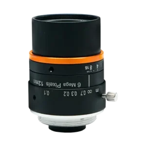 C-Mount Lens, 12mm, F2.8, 1/1.8″, 6MP