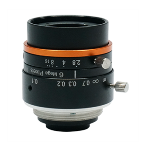 C-Mount Lens, 16mm, F2.8, 1/1.8″, 6MP