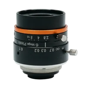 C-Mount Lens, 16mm, F2.8, 1/1.8″, 6MP