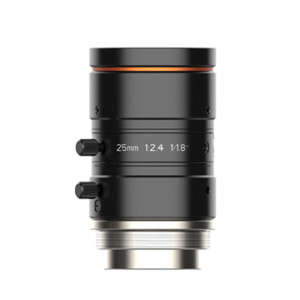 C-Mount Lens, 25mm, F2.4, 1/1.8″, 10MP