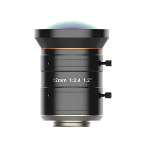 C-Mount Lens, 12mm, F2.4, 1.2″, 25MP