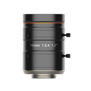 C-Mount Lens, 16mm, F2.4, 1.2″, 25MP