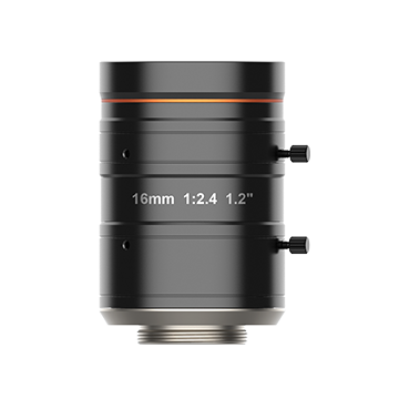 C-Mount Lens, 16mm, F2.4, 1.2″, 25MP