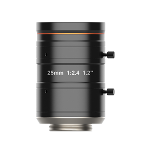 C-Mount Lens, 25mm, F2.4, 1.2″, 25MP