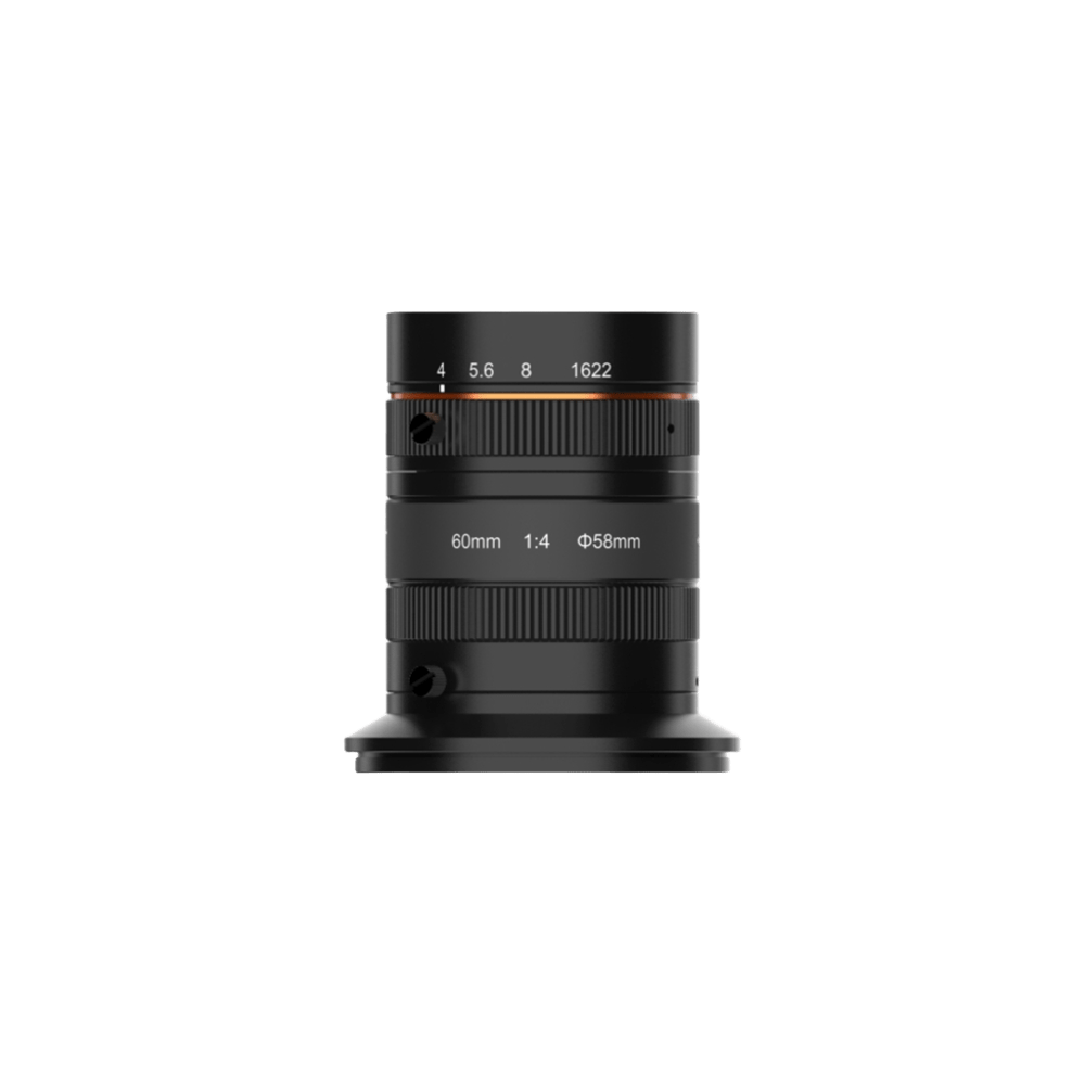M72-Mount Lens, 60mm, F4.0, Image Size φ58mm, Recommended Magnification 0.07-0.37x