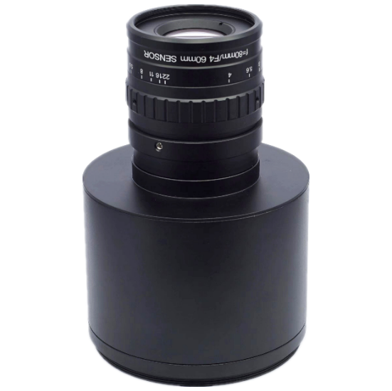 M72-Mount Lens, 80mm, F4.0, Image Size φ60mm, Recommended Magnification 0.12~0.31X