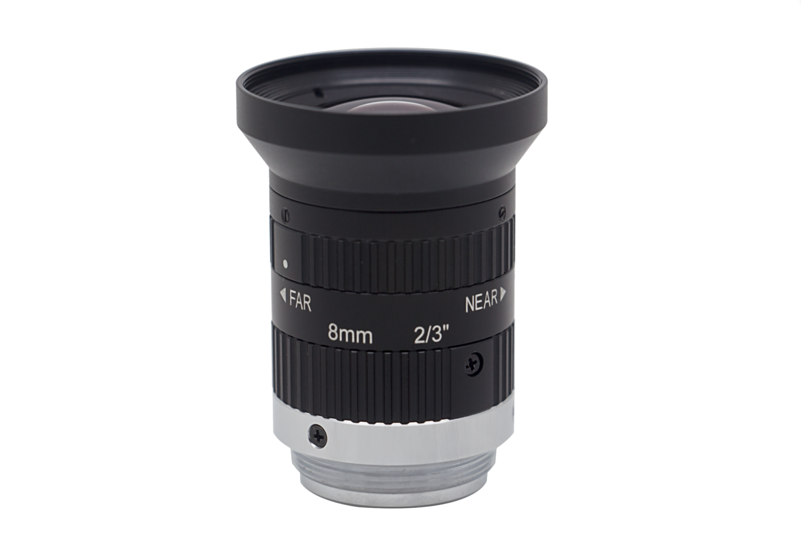 C-Mount Lens, 8mm, F2.4, 2/3″, 5MP