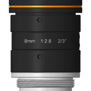C-Mount Lens, 8mm, F2.8, 2/3″, 10MP