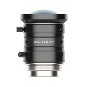 C-Mount Lens, 8mm, F2.8, 2/3″, 8MP