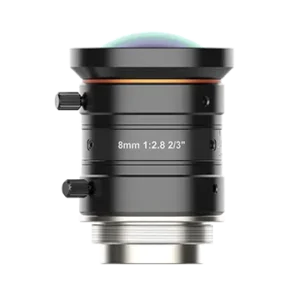 C-Mount Lens, 8mm, F2.8, 2/3″, 8MP