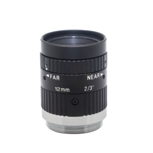C-Mount Lens, 12mm, F2.4, 2/3″, 5MP