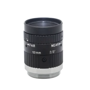 C-Mount Lens, 12mm, F2.4, 2/3″, 5MP