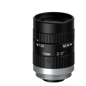 C-Mount Lens, 16mm, F1.8, 2/3″, 5MP