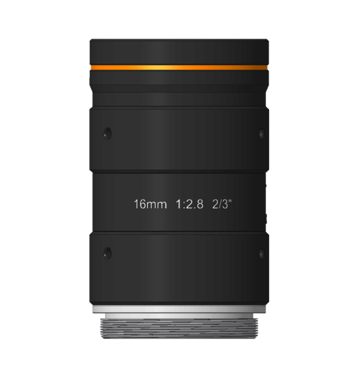 C-Mount Lens, 16mm, F2.8, 2/3″, 10MP