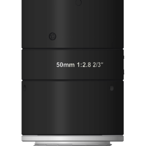 C-Mount Lens, 50mm, F2.8, 2/3″, 10MP